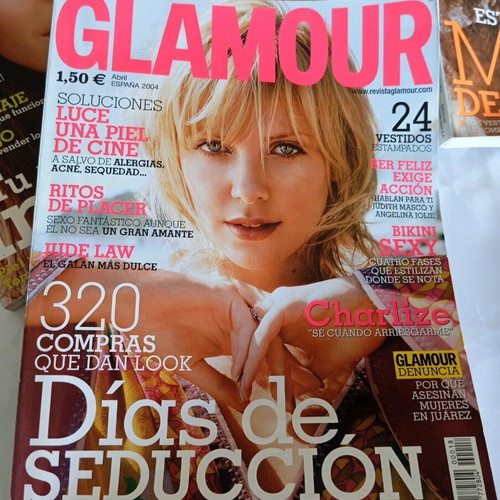 Glamour 9 Spanish issues like new, all together