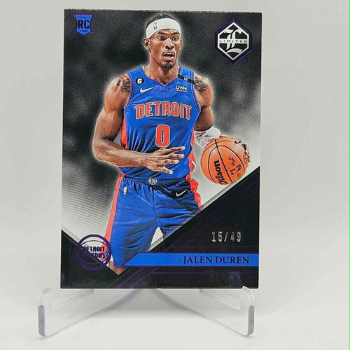 Panini Chronicles Limited Jalen Duren Rookie Card like new