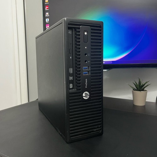 HP ProDesk 400 G3 επιτραπέζιος υπολογιστής μεταχειρισμένος με Intel i5, 8GB RAM, 240GB SSD, Windows 11