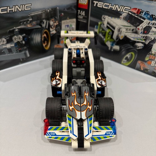 Lego Technic 42046 and 42047 used with boxes and instructions