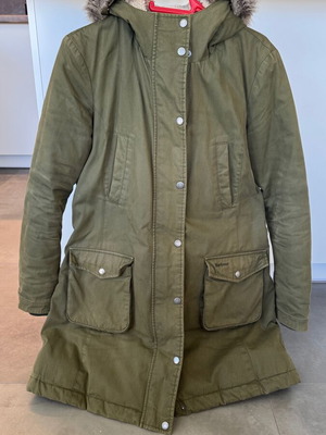 Barbour Wrest coat used, green, size 38