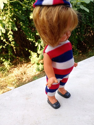 Винтидж кукла употребявана, антикварна