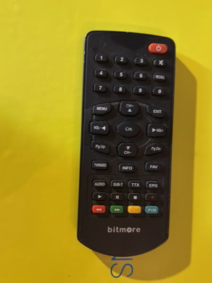 Bitmore remote control used
