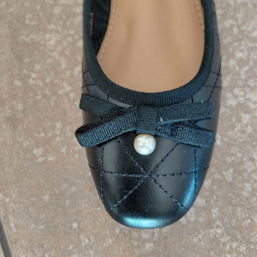 Ballerina shoes size 36, black, like Dior style