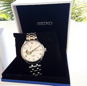 Ολοκαίνουργιο αυτόματο ρολόι Seiko Presage Zen Garden White Roman (αυθεντικό)