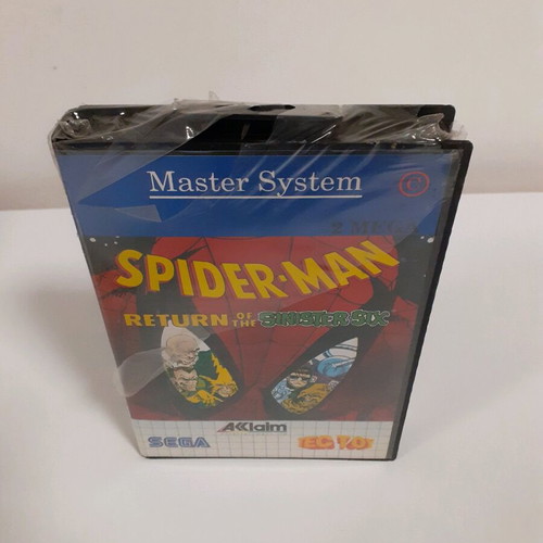 Spider-Man Return of the Sinister Six Master System new