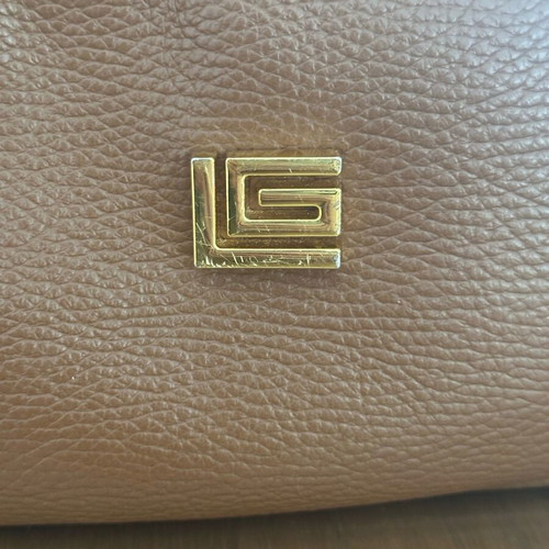 Guy Laroche leather brown backpack like new