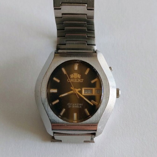 Orient automatic men's watch used with 27 jewels