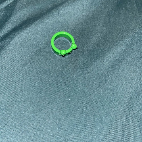 Ring children's frog design new, green