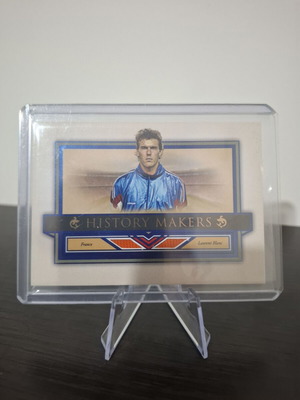 Futera Unique Laurent Blanc History Makers Game-Worn κάρτα με patch φανέλας 05/09
