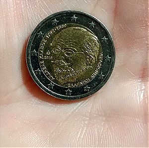 2€ κέρμα Ανδρέας Κάλβος