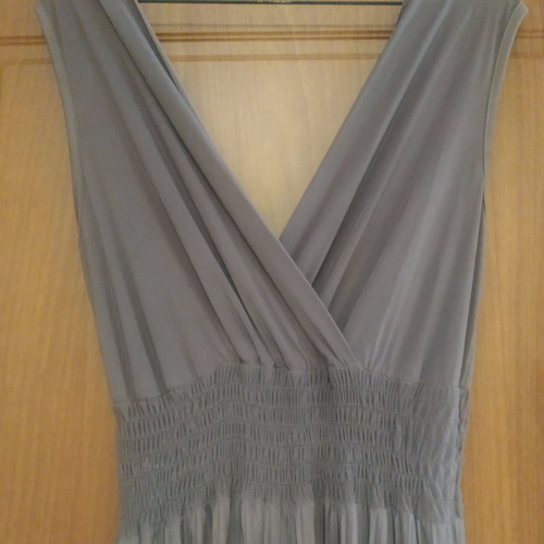 One-piece jumpsuit used, mocha brown, size S/M