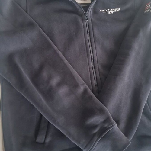 Helly Hansen fleece with zipper blue size Medium used