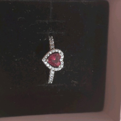Pandora promise ring genuine new silver