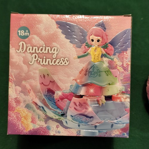 Dancing Princess interactive toy with LED lights and music