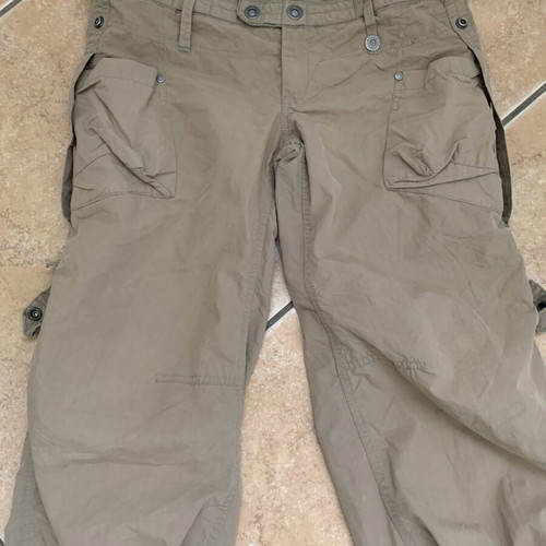 Diesel low-rise bermuda shorts used, size L, khaki