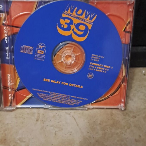 Now 39 2 CD like new, pop