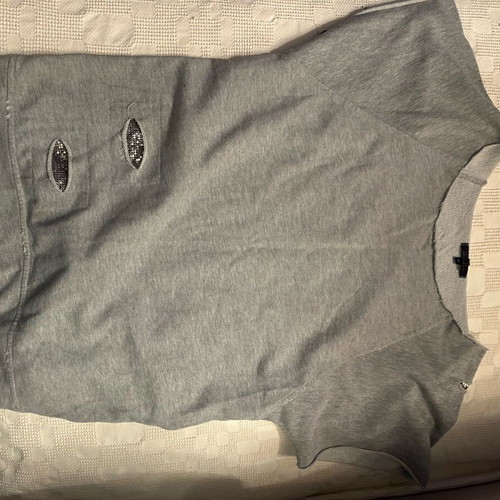 Women T-shirt XL used, gray