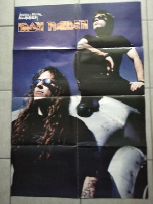 Iron Maiden poster used