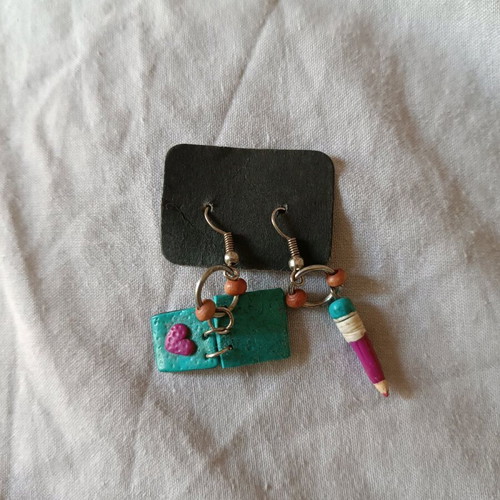Handmade earrings like new