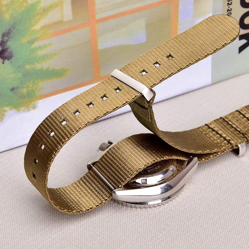 Nato Strap Style Premium Khaki 21mm - 22mm like new