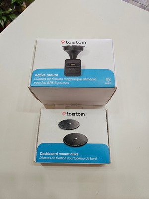TomTom Active Mount USB-C για 6" με 2 δίσκους τοποθέτησης ταμπλό