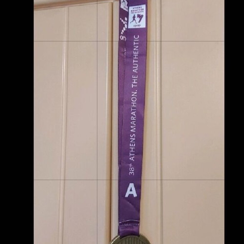 38th Athens Marathon 2021 5km Medal new