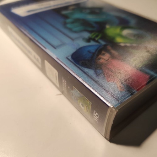 Monsters Inc. VHS like new, dubbed children's 3D movie