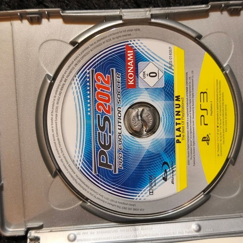 PES 2012 PlayStation 3 like new