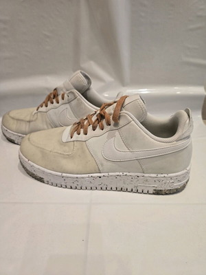 Nike Air Force 1 Crater sneakers like new, size 43, white
