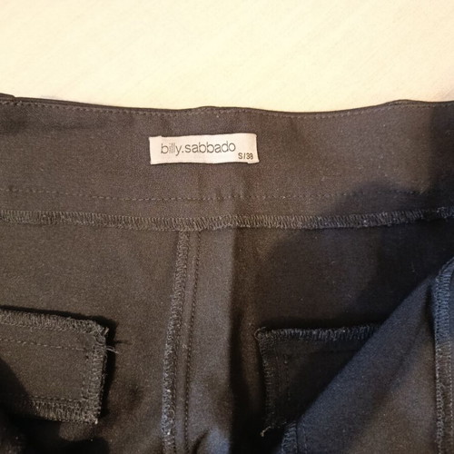 Billy Sabbado women's fabric pants used, size S, black