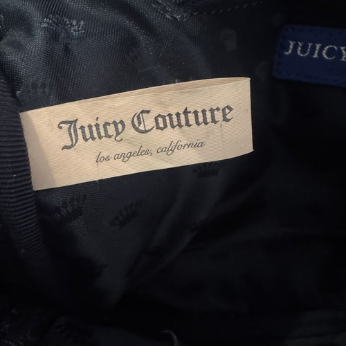 Juicy Couture blue crossbody bag like new with gold details vintage style