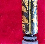  1880 Σπάνια αγγλική θήκη μοδίστρας/χάρακας