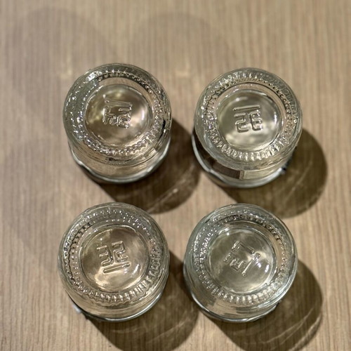 Honey jars used, pack of 4 small