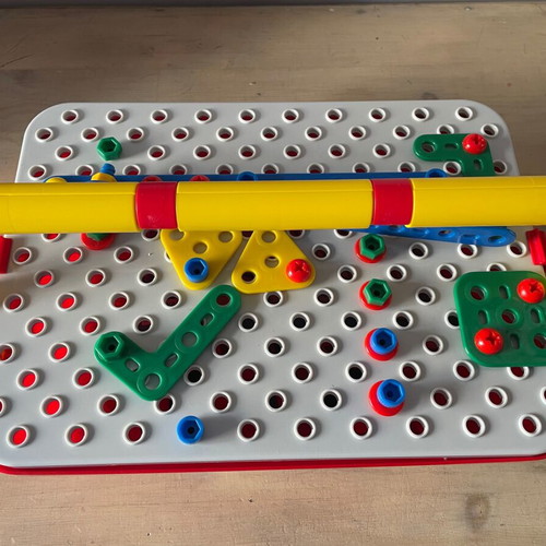 Quercetti Tecno Kit construction toy like new