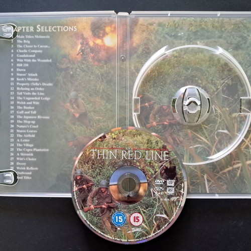 Thin Red Line DVD like new with English audio and subtitles