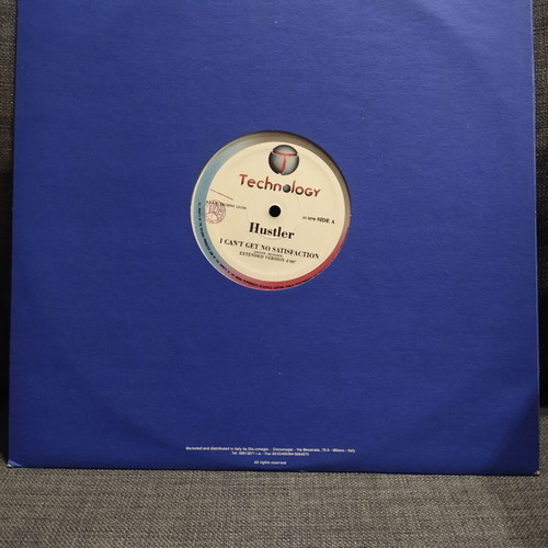 Hustler I Can't Get No Satisfaction maxi single used, electronic
