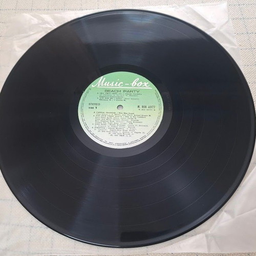 Beach Party LP used, electronic music