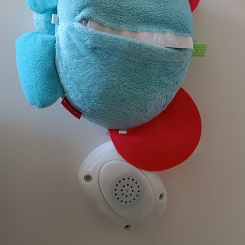 Fisher Price Peek-a-Boo Giggles Bitsy Elephant like new