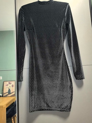 Clockhouse party dress black, new, XS