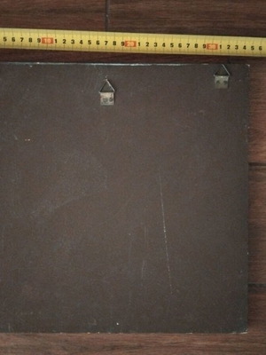 Ρουστίκ πίνακας με βουκολική σκηνή σε MDF, σε άριστη κατάσταση