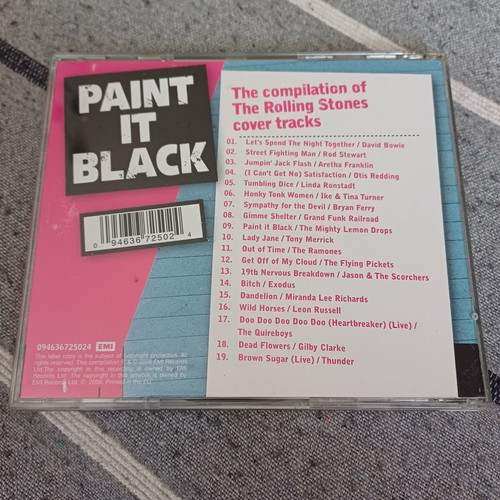 Paint It Black compilation CD like new, Rolling Stones covers