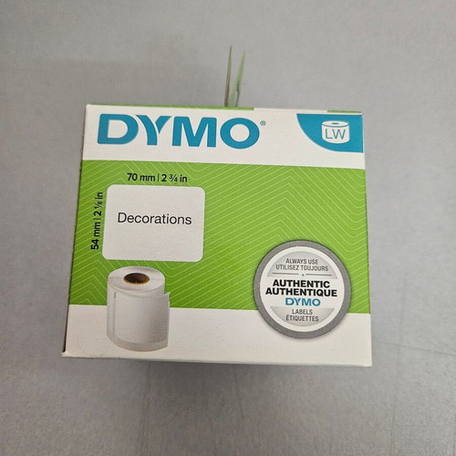 Dymo LW Labels 54 x 70mm 320 Original New