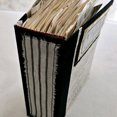Handmade notebook for notes, thoughts, and ideas