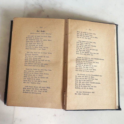 Buch der Lieder book by Heinrich Heine used, 1870 edition