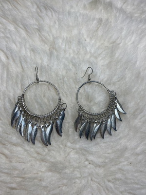 Silver earrings like new