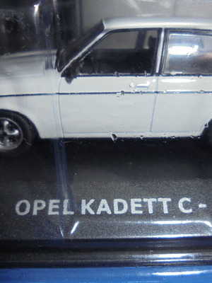 Συλλεκτική μινιατούρα αυτοκίνητο Opel Kadett C-1978/  1:43 λευκό