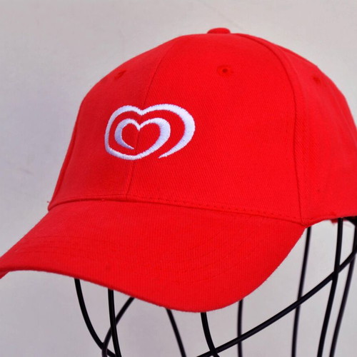 Vintage cap with embroidered Heart Ice Cream logo like new