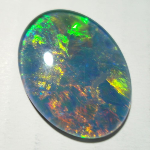 Australlian Opal Opal Doublet 8.75 ct new, size 20x15 mm