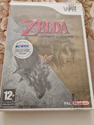 The Legend of Zelda Twilight Princess empty game box